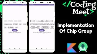 How to Implement Chip Group in Android Studio Kotlin
