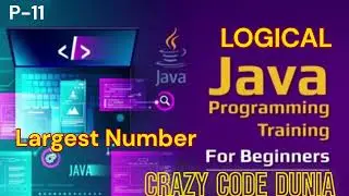 Find Largest Number among Three Numbers in Java | Largest number in java | Logical Program