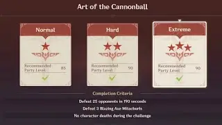 Art of the Cannonball (Dragon Strike Intensifies) | Genshin Impact Mobile