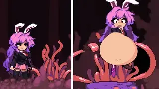 WAIT!! SHE'S NOT FOOD!!! 💔👁️ ( Touhou Rabbit Girl Buffet )