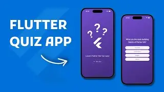 Flutter Quiz App Tutorial for Beginners