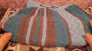 DIY. Вяжем сумку из остатков пряжи. Просто чудо как хороша.