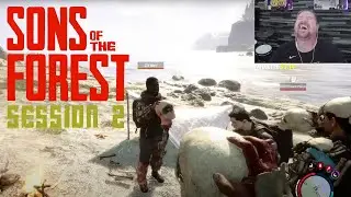 Sons of the Forest with Grian, Scar, and Skizz! (Session #2) [Mature]