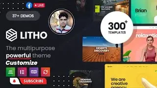 Litho Multipurpose Elementor WordPress Theme Customize 2022
