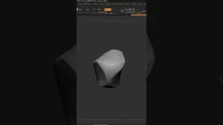 Sculpting rocks so fast #zbrush #3d #3dsmax