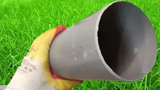 Cool idea of plastic pipe ! I wish I'd known about this before!