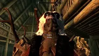 SKYRIM Моды #23 [Суровый спутник ВАЛФАР]