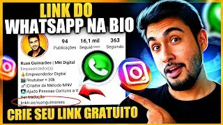 COMO COLOCAR LINK DO SEU WHATSAPP NO INSTAGRAM