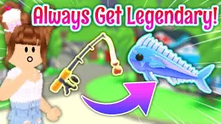 Testing HACKS to ALWAYS🤩Get Legendary Diamond💎Mahi Mahi in Adopt Me Beach + Fishing Update 2024!🏖️