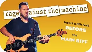 How to play like Tim Commerford  - Bass Habits - Ep 25