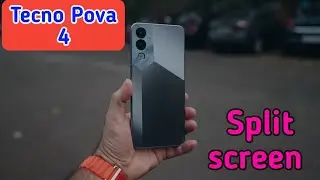 How To Enable Split Screen In Tecno Pova 4, Dual Screen Create In Tecno Pova 4,  Split Screen