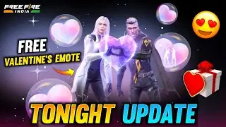 Tonight Update 🔥| Claim Free Valentines Duo Emote 🤩✅ | Free Fire New Event | New Emote Royale Event