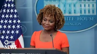 WATCH LIVE: White House holds briefing as House GOP report blames Biden for Afghanistan withdrawal