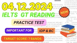 ielts reading practice test 2024 with answers | december 2024