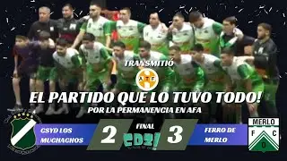 Futsal - Los Muchachos vs Ferro de Merlo - Primera D por la Permanencia en la división