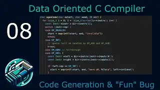 [08] Code Generation from IR and 