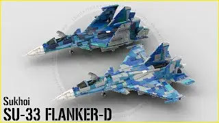 LEGO | Sukhoi | SU-33 FLANKER-D - 1:35 Scale