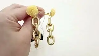 Клипсы с цепочками лёгкие