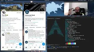 Arch Linux Gnome y Plasma en mis dos equipos principales y separación de mis perfiles sociales