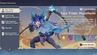 Fayz Trials: Hypothesis [guide] ▢ Obstacles of Coordinated Action [GENSHIN IMPACT]