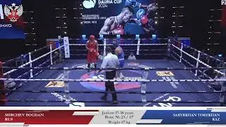 Torekhan Sabyrkhan (KAZ) vs. Bogdan Mirchev (RUS) Eurasian Dauria Youth Cup 2024 QF's (67kg)