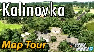 OUTSTANDING & INGENIOUS MOD MAP - KALINOVKA 🚜 MOD MAP TOUR 🗺️ GRAINMAN TRAVELS ✈️