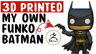 3D Printed Funko Batman #shorts