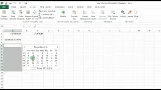 Easily insert and edit dates in Excel with the Popup Calendar