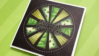 Geometric Trees Circle with Kristina Werner - CZ Design Clean Line Christmas