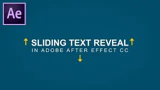 Create a Sliding Text Reveal in Adobe After Effects