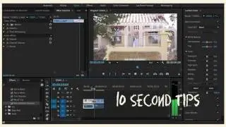 10 Second Tips: Non-Additive Dissolve Video Transition in Premiere Pro CC