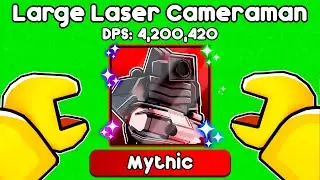 How To UNLOCK Mythic Laser Cameraman In TOILET TOWER DEFENSE