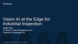 Vision AI at the Edge for Industrial Inspection | ODFP234