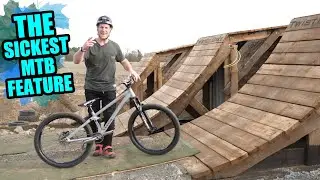 RIDING THE SICKEST MTB FEATURE THAT EVERY BIKE PARK NEEDS!
