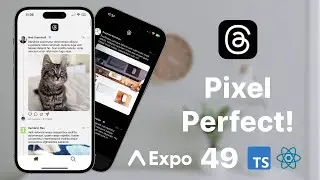 Building a Threads Clone with React Native, TypeScript & Expo!