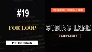 For Loop In PHP | Loops In PHP - Coding Lane