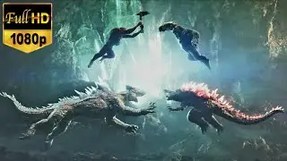 Godzilla x Kong the empire (2024) - Hollow earth battle scene [HD 1080p]