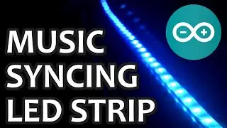 DIY Music Syncing LED Strip Tutorial... kinda (Source Code Included!)