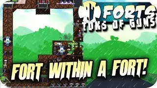Forts 3v3 Multiplayer Gameplay Fortception, Fort Within A Fort!