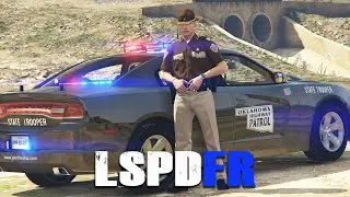 GTA 5 Mod LSPDFR - Oklahoma Highway State Trooper - Stolen Vehicle