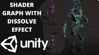 How to create Dissolve effect using Shader-Graph in Unity/ Hindi/