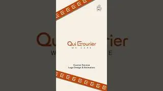 Qui Courier Logo Animation | Logo Motion Graphics #logo #motiongraphics #animation