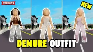 DEMURE OUTFIT SIMPLE for Girl in Brookhaven ID/Codes (2024) - Roblox