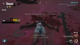 Sorry Amanda - Dead Island 2 Funny Satisfying Brutal Kill **SPOILER**