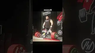 The 500kg Deadlift Is No Longer A Myth💯 