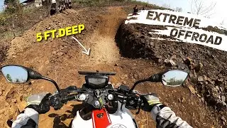 EXTREME OFFROAD!!! TVS Apache RTR 200 4V | Motomaniacs Dirt Track Launch | Lokesh Pimple
