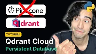 Langchain + Qdrant Cloud | Pinecone FREE Alternative (20GB) | Tutorial