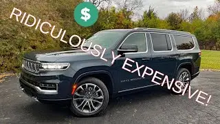 The 2023 Jeep Grand Wagoneer is a ridiculously expensive family SUV!