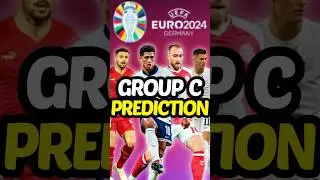 Euro 2024 Group C Predictions 🇸🇮🇩🇰🇷🇸🏴󠁧󠁢󠁥󠁮󠁧󠁿
