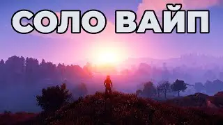 СОЛО ВАЙП НА СЕРВЕРЕ 1000 ЧЕЛОВЕК в РАСТ / RUST